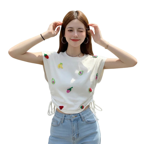 Women’s floral embroidered tank top sleeveless style