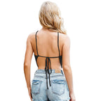 Women’s sleeveless knitted tank top summer style