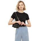 Women’s lace t shirt short sleeve style