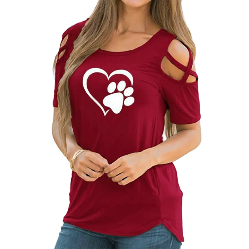 Women’s slim fit t shirt body fit look
